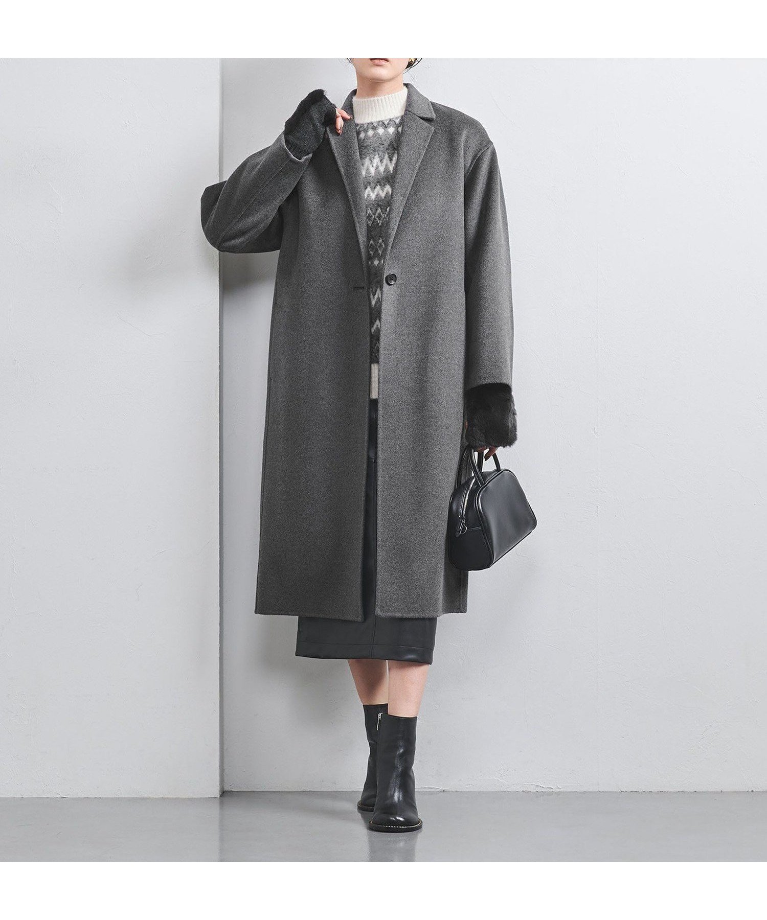 【ユナイテッドアローズ/UNITED ARROWS】のリバー テーラード ロングコート 人気、トレンドファッション・服の通販 founy(ファニー) ファッション Fashion レディースファッション Fashion for Women アウター Coat / Outerwear Collection コート・ロングコート・ピーコート Long Coats, Peacoats & More インナー Innerwear シンプル Simple, Minimal ダウン Down, Puffer テーラード Tailored, Tailored Fit トレンド Trend, Trending Now フェミニン Feminine, Girly ベスト Vest, Waistcoat マニッシュ Mannish, Boyish リバーシブル Reversible, Two-Sided リラックス Relax, Relaxed Fit ロング Long, Long-Length アウトレット Outlet / Clearance エレガント 上品 Elegant other-1|ID: prp329100004750445 ipo3291000000034527697