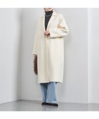 【ユナイテッドアローズ/UNITED ARROWS】のリバー テーラード ロングコート OFF WHITE|ID: prp329100004750445 ipo3291000000034527699