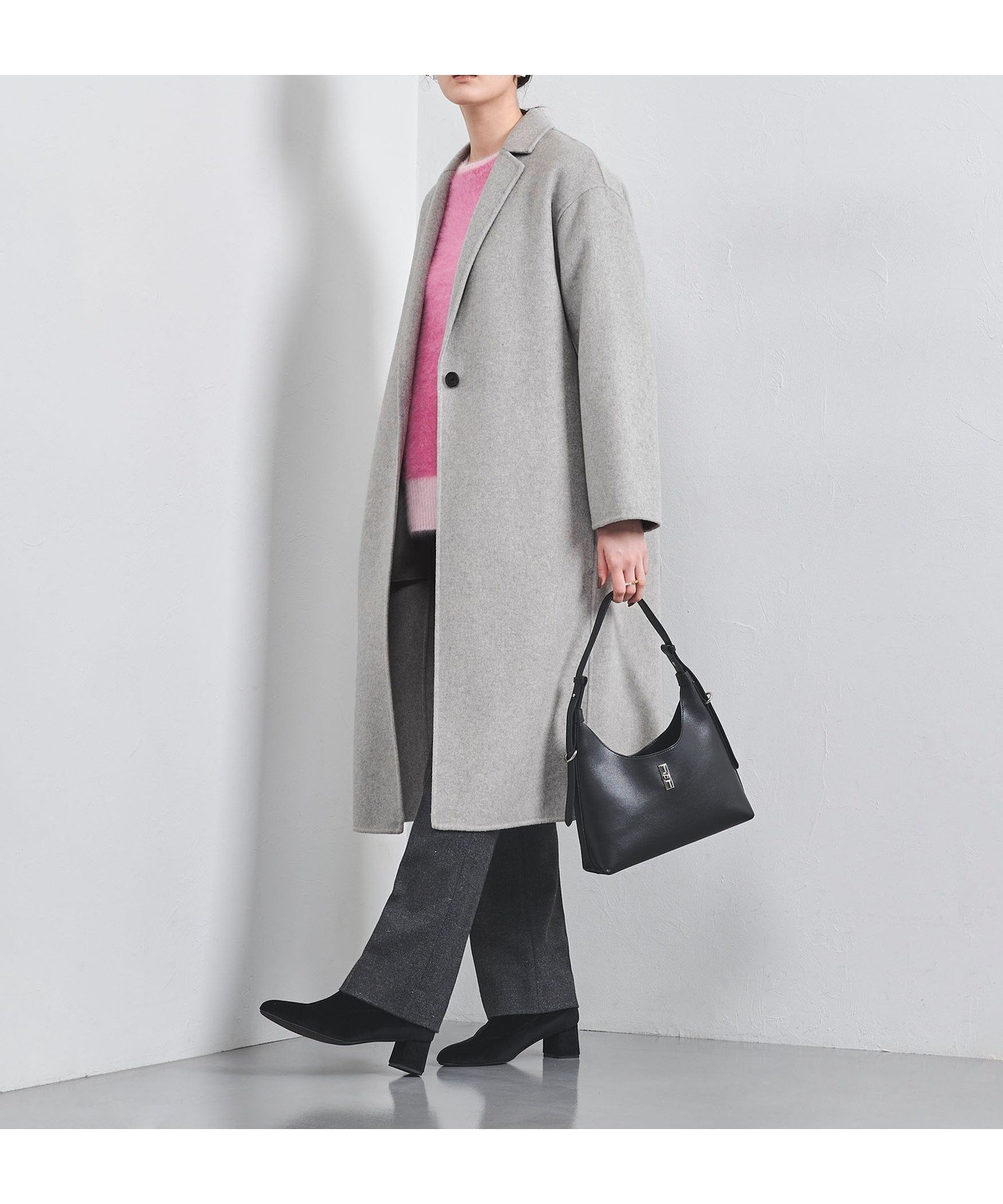 【ユナイテッドアローズ/UNITED ARROWS】のリバー テーラード ロングコート インテリア・キッズ・メンズ・レディースファッション・服の通販 founy(ファニー) ファッション Fashion レディースファッション Fashion for Women アウター Coat / Outerwear Collection コート・ロングコート・ピーコート Long Coats, Peacoats & More インナー Innerwear シンプル Simple, Minimal ダウン Down, Puffer テーラード Tailored, Tailored Fit トレンド Trend, Trending Now フェミニン Feminine, Girly ベスト Vest, Waistcoat マニッシュ Mannish, Boyish リバーシブル Reversible, Two-Sided リラックス Relax, Relaxed Fit ロング Long, Long-Length アウトレット Outlet / Clearance エレガント 上品 Elegant LT.GRAY|ID: prp329100004750445 ipo3291000000034527700