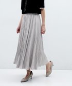 【アンタイトル/UNTITLED】の【秋映え/シワ知らず/ウエストゴム】スエード風プリーツスカート ベージュ|ID: prp329100004750447 ipo3291000000034436166