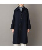 【ドレステリア/DRESSTERIOR】のSuper110sウールステンカラーコート 人気、トレンドファッション・服の通販 founy(ファニー) ファッション Fashion レディースファッション Fashion for Women アウター Coat / Outerwear Collection コート・ロングコート・ピーコート Long Coats, Peacoats & More スマート Smart, Elegant トレンド Trend, Trending Now ドレス Dress, One-Piece パターン Pattern, Design Print メルトン Melton, Heavy Wool ワイド Wide, Wide Fit エレガント 上品 Elegant 今季 This Season, Current Season 定番 Standard, Basic Item thumbnail ネイビー|ID: prp329100004750453 ipo3291000000034349362
