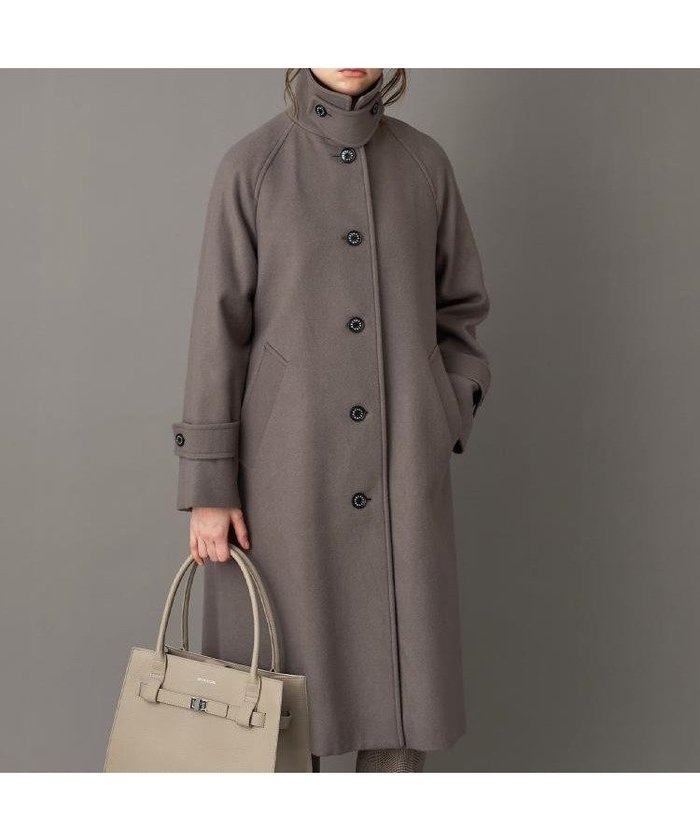 【ドレステリア/DRESSTERIOR】のSuper110sウールステンカラーコート インテリア・キッズ・メンズ・レディースファッション・服の通販 founy(ファニー) https://founy.com/ ファッション Fashion レディースファッション Fashion for Women アウター Coat / Outerwear Collection コート・ロングコート・ピーコート Long Coats, Peacoats & More スマート Smart, Elegant トレンド Trend, Trending Now ドレス Dress, One-Piece パターン Pattern, Design Print メルトン Melton, Heavy Wool ワイド Wide, Wide Fit エレガント 上品 Elegant 今季 This Season, Current Season 定番 Standard, Basic Item |ID: prp329100004750453 ipo3291000000034654076