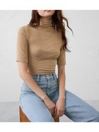 【バナナリパブリック ファクトリーストア/BANANA REPUBLIC FACTORY STORE】のBANANA REPUBLIC FACTORY STORE ソフトラックス タートルネックトップ 人気、トレンドファッション・服の通販 founy(ファニー) ファッション Fashion レディースファッション Fashion for Women トップス・カットソー Cut & Sew Tops タートルネック・ハイネックトップス Turtlenecks & High-Neck Tops ジャケット Jacket, Outerwear タートルネック Turtleneck, High Neck ハイネック High Neck, Mock Neck ベスト Vest, Waistcoat ベーシック Basic, Essential thumbnail NEUTRAL_STRIPE|ID: prp329100004750495 ipo3291000000034465682