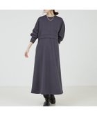 【アバハウスマヴィ/abahouse mavie】の【大人のいちまんワンピ】ライトダンボールフレアーワンピ チャコールグレー|ID: prp329100004750503 ipo3291000000034499772