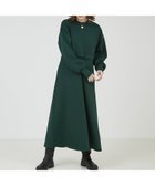 【アバハウスマヴィ/abahouse mavie】の【大人のいちまんワンピ】ライトダンボールフレアーワンピ グリーン|ID: prp329100004750503 ipo3291000000034499774