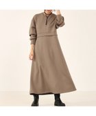 【アバハウスマヴィ/abahouse mavie】の【大人のいちまんワンピ】ライトダンボールフレアーワンピ カーキ|ID: prp329100004750503 ipo3291000000034499775