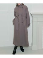 【セルフォード/CELFORD】のウール混ロングトレンチコート 人気、トレンドファッション・服の通販 founy(ファニー) ファッション Fashion レディースファッション Fashion for Women アウター Coat / Outerwear Collection コート・ロングコート・ピーコート Long Coats, Peacoats & More トレンチコート / 春秋の定番アウター Trench Coats ウェーブ Wavy Pattern 今季 This Season, Current Season ストレート Straight, Straight Cut スマート Smart, Elegant トレンチ Trench, Trench Coat 人気 Popular, Best Seller メルトン Melton, Heavy Wool ロング Long, Long-Length おすすめ Recommended / Our Picks thumbnail MOC[056]|ID: prp329100004750516 ipo3291000000034455607
