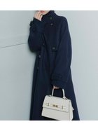 【セルフォード/CELFORD】のウール混ロングトレンチコート 人気、トレンドファッション・服の通販 founy(ファニー) ファッション Fashion レディースファッション Fashion for Women アウター Coat / Outerwear Collection コート・ロングコート・ピーコート Long Coats, Peacoats & More トレンチコート / 春秋の定番アウター Trench Coats ウェーブ Wavy Pattern 今季 This Season, Current Season ストレート Straight, Straight Cut スマート Smart, Elegant トレンチ Trench, Trench Coat 人気 Popular, Best Seller メルトン Melton, Heavy Wool ロング Long, Long-Length おすすめ Recommended / Our Picks thumbnail DNVY[090]|ID: prp329100004750516 ipo3291000000034455608