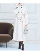 【セルフォード/CELFORD】のウール混ロングトレンチコート 人気、トレンドファッション・服の通販 founy(ファニー) ファッション Fashion レディースファッション Fashion for Women アウター Coat / Outerwear Collection コート・ロングコート・ピーコート Long Coats, Peacoats & More トレンチコート / 春秋の定番アウター Trench Coats ウェーブ Wavy Pattern 今季 This Season, Current Season ストレート Straight, Straight Cut スマート Smart, Elegant トレンチ Trench, Trench Coat 人気 Popular, Best Seller メルトン Melton, Heavy Wool ロング Long, Long-Length おすすめ Recommended / Our Picks thumbnail IVR[003]|ID: prp329100004750516 ipo3291000000035026597