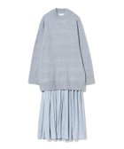 【ビームス ウイメン/BEAMS】のニット * インナーキャミワンピース セット(S~M) GRAYISH BLUE*GRAYISH BLUE|ID: prp329100004750539 ipo3291000000034643430