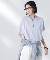 【ナノ ユニバース/nano universe】の変形スリーブカットトップス 人気、トレンドファッション・服の通販 founy(ファニー) ファッション Fashion レディースファッション Fashion for Women トップス・カットソー Cut & Sew Tops 春 Spring カットソー Cut and Sewn Top サンダル Sandals, Summer Shoes デニム Denim, Jeans Material 定番 Standard, Basic Item ボトム Bottoms, Lower Wear リラックス Relax, Relaxed Fit おすすめ Recommended / Our Picks 夏 Summer ビジネス 仕事 通勤 Business / Work / Commuting 2025年 2025 2025春夏・S/S Spring/Summer 2025 SS25 |ID:prp329100004750545