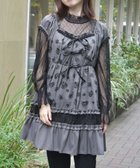 【アクシーズファム/axes femme】のフロッキーローズチュニック 人気、トレンドファッション・服の通販 founy(ファニー) ファッション Fashion レディースファッション Fashion for Women トップス・カットソー Cut & Sew Tops おすすめ Recommended / Our Picks インナー Innerwear クラシカル Classical, Vintage-Inspired ショート Short, Short Length チュニック Tunic, Long Top デコルテ Décolleté, Neckline ハイネック High Neck, Mock Neck フェミニン Feminine, Girly フリル Frill, Ruffle フレア Flare, Flared フロント Front, Front Design ボトム Bottoms, Lower Wear リボン Ribbon, Bow レース Lace, Lace Fabric ロング Long, Long-Length エレガント 上品 Elegant A/W・秋冬 Autumn/Winter thumbnail グレー|ID: prp329100004750557 ipo3291000000034350108