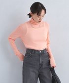 【ユナイテッドアローズ/UNITED ARROWS】のハイツイスト リブ タートルネック カットソー 人気、トレンドファッション・服の通販 founy(ファニー) ファッション Fashion レディースファッション Fashion for Women トップス・カットソー Cut & Sew Tops カットソー・ベーシックTシャツ Cut-and-Sewn Tops / Stretch Tees & Basics タートルネック・ハイネックトップス Turtlenecks & High-Neck Tops インナー Innerwear 秋 Autumn カットソー Cut and Sewn Top サロペット Overalls, Salopette シアー Sheer, See-Through ジャンスカ Jumper Skirt, Pinafore Dress スウェット / スエット Sweatshirt, Sweatwear センター Center, Center Line タートルネック Turtleneck, High Neck ツイスト Tweed, Tweed Fabric 冬 Winter / This Winter アウトレット Outlet / Clearance おすすめ Recommended / Our Picks thumbnail LT.PINK|ID: prp329100004750632 ipo3291000000034779572