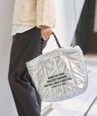 【コーエン/COEN】のロゴ刺繍キカキルトショルダーバッグ(Mサイズ) 人気、トレンドファッション・服の通販 founy(ファニー) ファッション Fashion レディースファッション Fashion for Women キルト Quilt, Quilted Fabric ショルダー Shoulder, Shoulder Strap ポケット Pocket, Pocket Detail 人気 Popular, Best Seller ビジネス 仕事 通勤 Business / Work / Commuting thumbnail SILVER|ID: prp329100004750635 ipo3291000000034428987