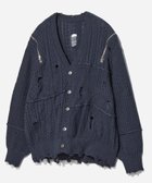 【ハレ/HARE】のBIGダメージZIPカーディガン 人気、トレンドファッション・服の通販 founy(ファニー) ファッション Fashion レディースファッション Fashion for Women トップス・カットソー Cut & Sew Tops カーディガン・羽織り Layered Style Cardigans インナー Innerwear ヴィンテージ Vintage Style カーディガン Cardigan, Knitwear ダメージ Distressed, Destroyed チェック Check, Plaid, Tartan フィット Fit, Slim Fit 無地 Plain, Solid Color リラックス Relax, Relaxed Fit thumbnail 【WEB限定カラー】ネイビー89|ID: prp329100004750641 ipo3291000000035020660