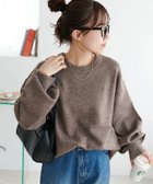 【ディスコート/Discoat】のメランジ袖ボリュームプルオーバー 人気、トレンドファッション・服の通販 founy(ファニー) ファッション Fashion レディースファッション Fashion for Women トップス・カットソー Cut & Sew Tops カジュアルプルオーバー・ニットトップス Pullovers & Knit Tops / Casual Pullovers シンプル Simple, Minimal メランジ Melange, Mixed Yarn リラックス Relax, Relaxed Fit 切替 Switching, Contrast Panel thumbnail モカ|ID: prp329100004750660 ipo3291000000034350844
