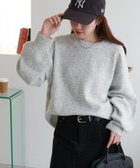 【ディスコート/Discoat】のメランジ袖ボリュームプルオーバー 人気、トレンドファッション・服の通販 founy(ファニー) ファッション Fashion レディースファッション Fashion for Women トップス・カットソー Cut & Sew Tops カジュアルプルオーバー・ニットトップス Pullovers & Knit Tops / Casual Pullovers シンプル Simple, Minimal メランジ Melange, Mixed Yarn リラックス Relax, Relaxed Fit 切替 Switching, Contrast Panel thumbnail ライトグレー|ID: prp329100004750660 ipo3291000000034350846