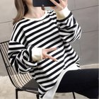 【ミニミニストア/miniministore】のボーダー柄 スウェット 配色 トレーナー 人気、トレンドファッション・服の通販 founy(ファニー) ファッション Fashion レディースファッション Fashion for Women トップス・カットソー Cut & Sew Tops レディースパーカー・カジュアルフーディー Casual Hoodies & Sweatshirts スウェット・クルーネックトップス Sweatshirts & Crewnecks / Relaxed Fit Sweat Tops カットソー Cut and Sewn Top スウェット / スエット Sweatshirt, Sweatwear チュニック Tunic, Long Top トレーナー Sweatshirt, Trainer 長袖 Long Sleeve, Full Sleeve ビッグ Big, Oversized ボーダー Border, Stripe ロング Long, Long-Length thumbnail ブラック|ID: prp329100004750670 ipo3291000000034350891