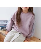 【デビロック/devirock / KIDS】のえらべるフリルチュール 裏起毛 トレーナー トレーナー トップス 25AW 001-袖フリル-Gラベンダー|ID: prp329100004750696 ipo3291000000034513613