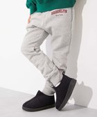 【デビロック/devirock / KIDS】のデビラボ プリント 裏起毛 パンツ スウェットパンツ ロングパンツ ボトムス 25AW 015-カレッジ2-杢グレー|ID: prp329100004750706 ipo3291000000034774710
