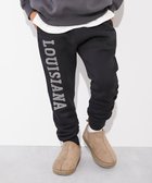 【デビロック/devirock / KIDS】のデビラボ プリント 裏起毛 パンツ スウェットパンツ ロングパンツ ボトムス 25AW 014-ロゴ2-ブラック|ID: prp329100004750706 ipo3291000000034774715