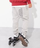【デビロック/devirock / KIDS】のデビラボ プリント 裏起毛 パンツ スウェットパンツ ロングパンツ ボトムス 25AW 017-バックロゴ-杢グレー|ID: prp329100004750706 ipo3291000000034774716