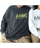 【アンドミー/andme】のANME ピクセル ロゴ プリント 長袖 Tシャツ ANME アンメ 人気、トレンドファッション・服の通販 founy(ファニー) ファッション Fashion レディースファッション Fashion for Women トップス・カットソー Cut & Sew Tops シャツ・ブラウス・オフィスカジュアル Elegant Blouses & Button-Ups ロングTシャツ・Tシャツ Longline T-Shirts & Tees ヴィンテージ Vintage Style 長袖 Long Sleeve, Full Sleeve プリント Print, Printed Pattern thumbnail ブラック×イエローピグメント|ID: prp329100004750719 ipo3291000000034478362