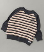 【エフオー オンラインストア/F.O.Online Store / KIDS】のWEB限定 ラグランワンポイントトレーナー チャコール|ID: prp329100004750720 ipo3291000000034636254