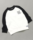 【エフオー オンラインストア/F.O.Online Store / KIDS】のWEB限定 ラグランワンポイントトレーナー ブラック|ID: prp329100004750720 ipo3291000000034636255