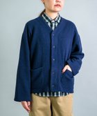 【ドミンゴ/DOMINGO】の接結ウール Vネックカーディガン 人気、トレンドファッション・服の通販 founy(ファニー) ファッション Fashion レディースファッション Fashion for Women トップス・カットソー Cut & Sew Tops カーディガン・羽織り Layered Style Cardigans Vネックトップス V-Neck Tops / V-Cut Neckline Shirts インナー Innerwear カットソー Cut and Sewn Top カーディガン Cardigan, Knitwear シンプル Simple, Minimal ダブル Double, Double-Breasted フェイス Face, Facial Design リラックス Relax, Relaxed Fit A/W・秋冬 Autumn/Winter thumbnail ネイビー|ID: prp329100004750721 ipo3291000000035226906