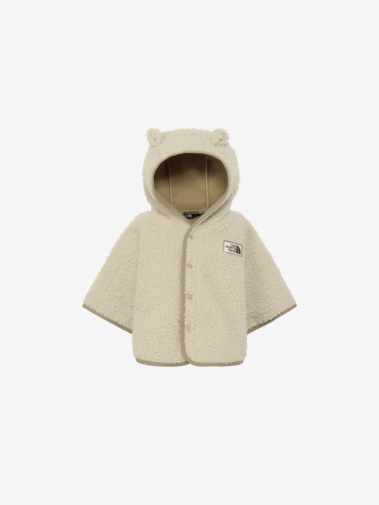 【ザ ノース フェイス/THE NORTH FACE / KIDS】の【公式】カドルフリースポンチョ(ベビー) インテリア・キッズ・メンズ・レディースファッション・服の通販 founy(ファニー)  ファッション Fashion キッズファッション Fashion for Kids ドット Polka Dot, Dot Pattern パイピング Piping, Trim Design フロント Front, Front Design ベビー Baby, Babywear ボンディング Bonding, Bonded Fabric 冬 Winter / This Winter 秋 Autumn フォッシルアイボリー|ID: prp329100004750738 ipo3291000000034351420