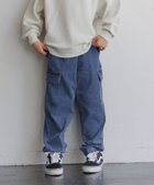 【グローバルワーク/GLOBAL WORK / KIDS】のあったかスゴラクストレッチカーゴパンツ/キッズ/581226 ブルーデニム85|ID: prp329100004750745 ipo3291000000035148789