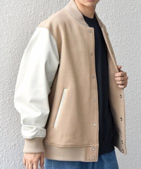 【シップス/SHIPS / MEN】のSHIPS any PURE WOOL MELTON スタジアム ブルゾン (スタジャン) 人気、トレンドファッション・服の通販 founy(ファニー) ファッション Fashion メンズファッション Fashion for Men シンプル Simple, Minimal 定番 Standard, Basic Item ブルゾン Blouson, Bomber Jacket ポケット Pocket, Pocket Detail メルトン Melton, Heavy Wool メンズ Men's, Menswear おすすめ Recommended / Our Picks エレガント 上品 Elegant |ID:prp329100004750755