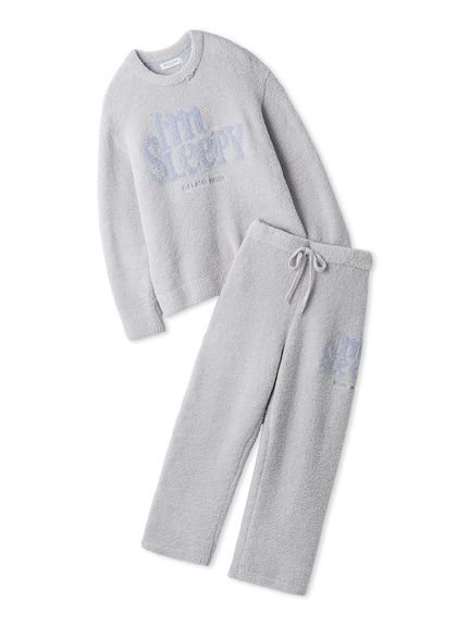 【ジェラートピケ オム/GELATO PIQUE HOMME / MEN】の【HOMME】パウダースリーピーロゴジャガードプルオーバー ロングパンツセット 人気、トレンドファッション・服の通販 founy(ファニー)  ファッション Fashion メンズファッション Fashion for Men トップス・カットソー Cut & Sew Tops おすすめ Recommended / Our Picks ギフト プレゼント Gift / Present スマート Smart, Elegant セットアップ Set-Up, Coordinated Outfit パウダー Powder, Soft Tone ボトム Bottoms, Lower Wear ロング Long, Long-Length ワンポイント One Point, Statement Accent  other-1|ID: prp329100004750764 ipo3291000000034351591