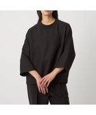 【ユナイテッドアローズ/UNITED ARROWS】のD.O UNITED ARROWS BY DAISUKE OBANA for WOMEN I 3/4SL CREW TEE/Tシャツ 人気、トレンドファッション・服の通販 founy(ファニー) ファッション Fashion レディースファッション Fashion for Women トップス・カットソー Cut & Sew Tops シャツ・ブラウス・オフィスカジュアル Elegant Blouses & Button-Ups ロングTシャツ・Tシャツ Longline T-Shirts & Tees エレガント 上品 Elegant コレクション Collection, Seasonal Line ショルダー Shoulder, Shoulder Strap スリーブ Sleeve, Long Sleeve / Short Sleeve セットアップ Set-Up, Coordinated Outfit ドロップ Drop Shoulder, Dropped Style 定番 Standard, Basic Item フラット Flat, Flat Shoes リラックス Relax, Relaxed Fit ルーズ Loose, Oversized おすすめ Recommended / Our Picks thumbnail BLACK|ID: prp329100004750772 ipo3291000000034519469