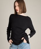 【ブリル/BRILL】のバックスリット リブプルオーバー 人気、トレンドファッション・服の通販 founy(ファニー) ファッション Fashion レディースファッション Fashion for Women トップス・カットソー Cut & Sew Tops カジュアルプルオーバー・ニットトップス Pullovers & Knit Tops / Casual Pullovers バッグ Bags カットソー Cut and Sewn Top コンパクト Compact, Small Size シンプル Simple, Minimal スリット Slit, Slit Detail フロント Front, Front Design ボトム Bottoms, Lower Wear thumbnail ブラック09|ID: prp329100004750785 ipo3291000000034504525
