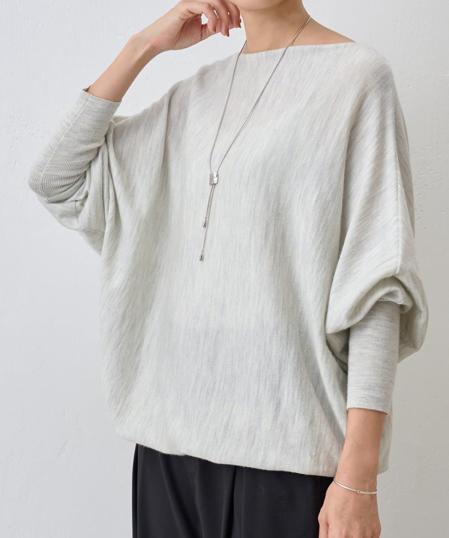 【ビアズリー/BEARDSLEY】のウールドルマンニット インテリア・キッズ・メンズ・レディースファッション・服の通販 founy(ファニー) 　ファッション　Fashion　レディースファッション　Fashion for Women　トップス・カットソー　Cut & Sew Tops　ニット　Knit Tops & Sweaters　ベーシック　Basic, Essential　再入荷　Restock / Back in Stock　おすすめ　Recommended / Our Picks　グレー|ID: prp329100004750794 ipo3291000000034977707