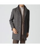 【ポール スチュアート/Paul Stuart / MEN】の【Nikkei magazine掲載】カシミヤ混スタンドカラーコート グレー系|ID: prp329100004750818 ipo3291000000034351978