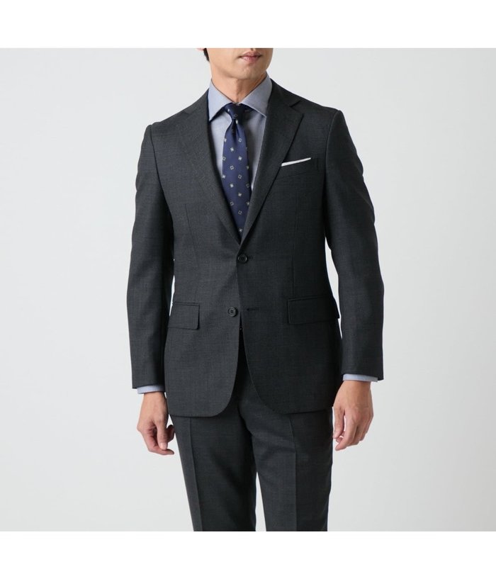 【ニューヨーカー/NEWYORKER / MEN】のメランジクロス スーツ インテリア・キッズ・メンズ・レディースファッション・服の通販 founy(ファニー) https://founy.com/ ファッション Fashion メンズファッション Fashion for Men 春 Spring シェイプ Shape, Slim Fit ジャケット Jacket, Outerwear スラックス Slacks, Dress Pants スーツ Suit, Formalwear フィット Fit, Slim Fit フロント Front, Front Design メランジ Melange, Mixed Yarn 無地 Plain, Solid Color A/W・秋冬 Autumn/Winter S/S・春夏 SS, Spring/Summer, Warm Season 夏 Summer |ID: prp329100004750926 ipo3291000000034352743