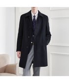 【タケオキクチ/TAKEO KIKUCHI / MEN】の【LIMITED】ウール混ステンカラーコート 人気、トレンドファッション・服の通販 founy(ファニー) ファッション Fashion メンズファッション Fashion for Men おすすめ Recommended / Our Picks インナー Innerwear スニーカー Sneakers, Trainers スマート Smart, Elegant スーツ Suit, Formalwear チェック Check, Plaid, Tartan デニム Denim, Jeans Material パーカー Hoodie, Parka ポケット Pocket, Pocket Detail 無地 Plain, Solid Color thumbnail ブラック|ID: prp329100004750929 ipo3291000000034352762