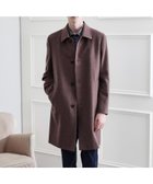 【タケオキクチ/TAKEO KIKUCHI / MEN】の【LIMITED】ウール混ステンカラーコート 人気、トレンドファッション・服の通販 founy(ファニー) ファッション Fashion メンズファッション Fashion for Men おすすめ Recommended / Our Picks インナー Innerwear スニーカー Sneakers, Trainers スマート Smart, Elegant スーツ Suit, Formalwear チェック Check, Plaid, Tartan デニム Denim, Jeans Material パーカー Hoodie, Parka ポケット Pocket, Pocket Detail 無地 Plain, Solid Color thumbnail モカブラウン|ID: prp329100004750929 ipo3291000000034352764