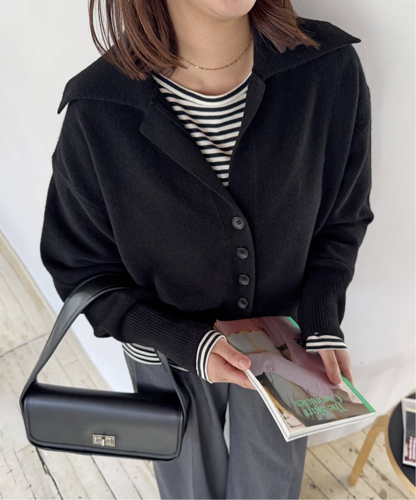 【ジャーナルスタンダード/JOURNAL STANDARD】の《追加2》MUSICオープンカラーカーディガン 人気、トレンドファッション・服の通販 founy(ファニー) 　ファッション　Fashion　レディースファッション　Fashion for Women　トップス・カットソー　Cut & Sew Tops　カーディガン・羽織り　Layered Style Cardigans　カーディガン　Cardigan, Knitwear　コンパクト　Compact, Small Size　シェイプ　Shape, Slim Fit　ジャケット　Jacket, Outerwear　スキッパー　Skipper, Open Collar　バランス　Balance, Style Balance　 other-1|ID: prp329100004750930 ipo3291000000034635838