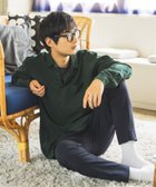 【グローバルワーク/GLOBAL WORK / MEN】のサラサマレギュラーシャツ/長袖/575772 グリーン78|ID: prp329100004750939 ipo3291000000034352865