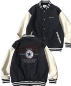 【ラザル/LAZAR】のCONVERSE コンバース スタジアムジャケット メンズ スタジャン オーバーサイズ フェイクメルトン デニム レディース ユニセックス 人気、トレンドファッション・服の通販 founy(ファニー) ファッション Fashion レディースファッション Fashion for Women アウター Coat / Outerwear Collection レディースジャケット・軽アウター Jackets カーゴパンツ Cargo Pants, Utility Pants キャップ Cap, Baseball Cap キャンバス Canvas, Canvas Fabric キルティング Quilted, Quilting クラシカル Classical, Vintage-Inspired クール Cool, Chic シューズ Shoes, Footwear ショート Short, Short Length ジャケット Jacket, Outerwear スウェット / スエット Sweatshirt, Sweatwear ストライプ Stripe, Striped Pattern スニーカー Sneakers, Trainers スポーツ Sports, Activewear スラックス Slacks, Dress Pants スリーブ Sleeve, Long Sleeve / Short Sleeve セットアップ Set-Up, Coordinated Outfit センター Center, Center Line セーター Sweater, Knitwear ダウン Down, Puffer デニム Denim, Jeans Material トレンド Trend, Trending Now 定番 Standard, Basic Item 人気 Popular, Best Seller バスケット Basket, Basket Bag パーカー Hoodie, Parka ビッグ Big, Oversized thumbnail ブラック系その他|ID: prp329100004750959 ipo3291000000034984681