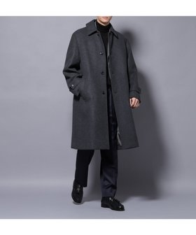 【ナノ ユニバース/nano universe / MEN】のウールカシミヤメルトンシングルコート 人気、トレンドファッション・服の通販 founy(ファニー) ファッション Fashion メンズファッション Fashion for Men スタンダード Standard, Basic スマート Smart, Elegant フォルム Silhouette, Form 防寒 Cold Protection, Winter-Ready マフラー Scarf, Muffler ミックス Mix, Mixed Style メルトン Melton, Heavy Wool リバーシブル Reversible, Two-Sided 冬 Winter / This Winter おすすめ Recommended / Our Picks エレガント 上品 Elegant 2025年 2025 2025-2026秋冬・A/W Autumn/Winter 2025–26 AW25–26 |ID:prp329100004750965
