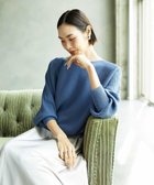 【ミッシェルクラン/MICHEL KLEIN】のホールガーメントドルマンスリーブニット 人気、トレンドファッション・服の通販 founy(ファニー) ファッション Fashion レディースファッション Fashion for Women トップス・カットソー Cut & Sew Tops ニット Knit Tops & Sweaters 洗える Machine Washable シンプル Simple, Minimal スタイリッシュ Stylish, Fashionable ストレッチ Stretch, Stretchy Fabric ダウン Down, Puffer トレンド Trend, Trending Now ドレープ Drape, Draping Fabric 人気 Popular, Best Seller バランス Balance, Style Balance ベーシック Basic, Essential ロング Long, Long-Length 再入荷 Restock / Back in Stock thumbnail ブルー|ID: prp329100004750967 ipo3291000000034353042