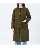 【マッキントッシュ フィロソフィー/MACKINTOSH PHILOSOPHY】の【WEB 一部店舗限定】キルティングロングコート カーキ|ID: prp329100004751019 ipo3291000000034539060