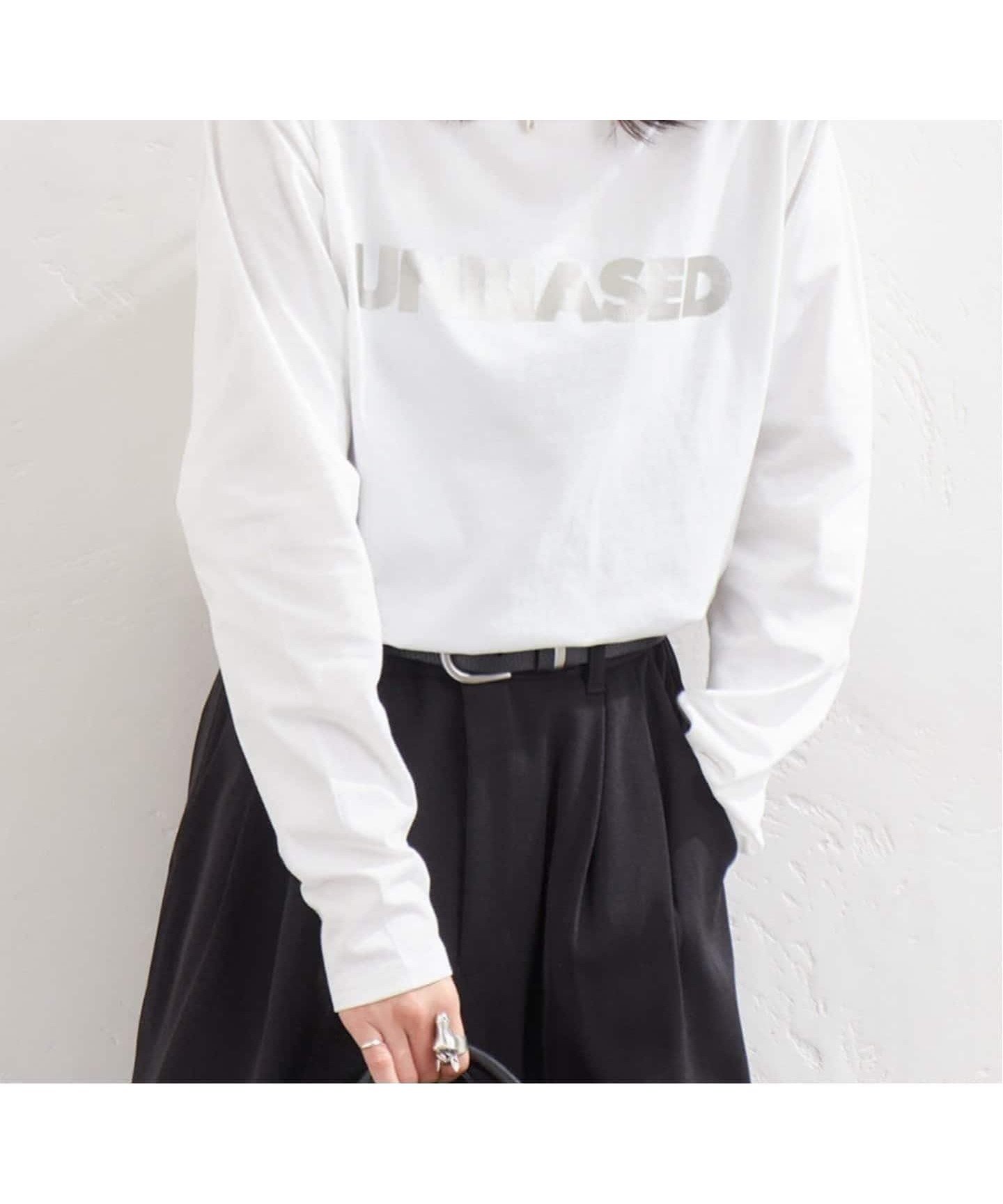 【ジャーナルスタンダード/JOURNAL STANDARD】の《追加 》UNBIASEDロングスリーブ Tシャツ インテリア・キッズ・メンズ・レディースファッション・服の通販 founy(ファニー)  ファッション Fashion レディースファッション Fashion for Women トップス・カットソー Cut & Sew Tops シャツ・ブラウス・オフィスカジュアル Elegant Blouses & Button-Ups ロングTシャツ・Tシャツ Longline T-Shirts & Tees カーディガン Cardigan, Knitwear ジャケット Jacket, Outerwear スリーブ Sleeve, Long Sleeve / Short Sleeve トレンド Trend, Trending Now ロング Long, Long-Length シルバー|ID: prp329100004751046 ipo3291000000034353528