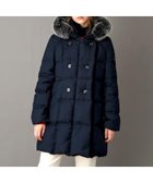 【ドレステリア/DRESSTERIOR】の【CLASSY.12月号掲載】ブルーFOXファーナポレオンホワイトグースダウン ネイビー|ID: prp329100004751103 ipo3291000000034478329