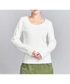 【ユナイテッドアローズ/UNITED ARROWS】のコットンリブ ラウンドネック カットソー OFF WHITE|ID: prp329100004751108 ipo3291000000034726308